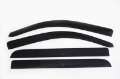 Picture of AVS 14-18 Chevy Silverado 1500 Crew Cab Ventvisor Low Profile Deflectors 4pc - Smoke