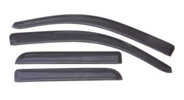 Picture of AVS 14-18 Chevy Silverado 1500 Ext- Cab Ventvisor Low Profile Deflectors 4pc - Smoke