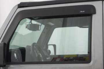 Picture of AVS 04-18 Chevy Express 1500 Ventvisor Low Profile Window Deflectors 2pc - Smoke