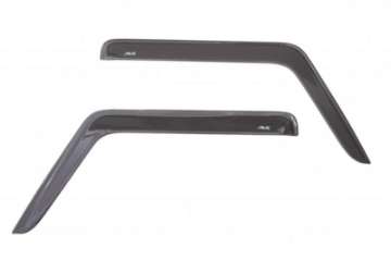 Picture of AVS 07-18 Jeep Wrangler 2 Door Only Ventvisor Low Profile Window Deflectors 2pc - Smoke