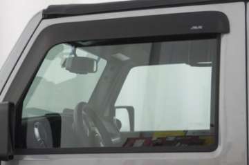 Picture of AVS 99-16 Ford F-250 Standard Cab Ventvisor Low Profile Window Deflectors 2pc - Smoke