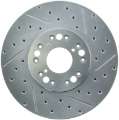 Picture of StopTech 01-05 Lexus IS300 - 02-10 Lexus SC430 Sport Slotted & Drilled Front Left Rotor