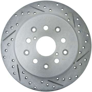 Picture of StopTech 01-05 Lexus IS300 - 02-10 Lexus SC430 Sport Slotted & Drilled Rear Left Brake Rotor