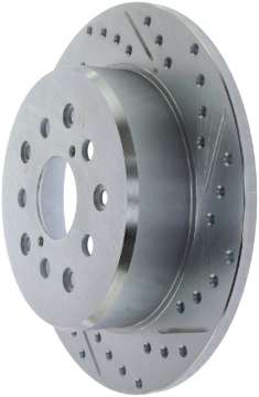 Picture of StopTech 01-05 Lexus IS300 - 02-10 Lexus SC430 Sport Slotted & Drilled Rear Left Brake Rotor