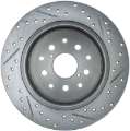 Picture of StopTech 01-05 Lexus IS300 - 02-10 Lexus SC430 Sport Slotted & Drilled Rear Right Brake Rotor