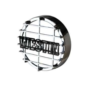 Picture of Westin Premier 6 in Quartz-Halogen Off-Road Light Cover Chrome Grid Only - Chrome