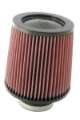 Picture of K&N Round Tapered Universal Air Filter 3 inch Flange 6 inch Base 5 inch Top 6 inch Height