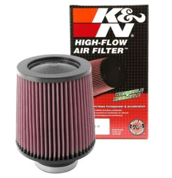 Picture of K&N Round Tapered Universal Air Filter 3 inch Flange 6 inch Base 5 inch Top 6 inch Height