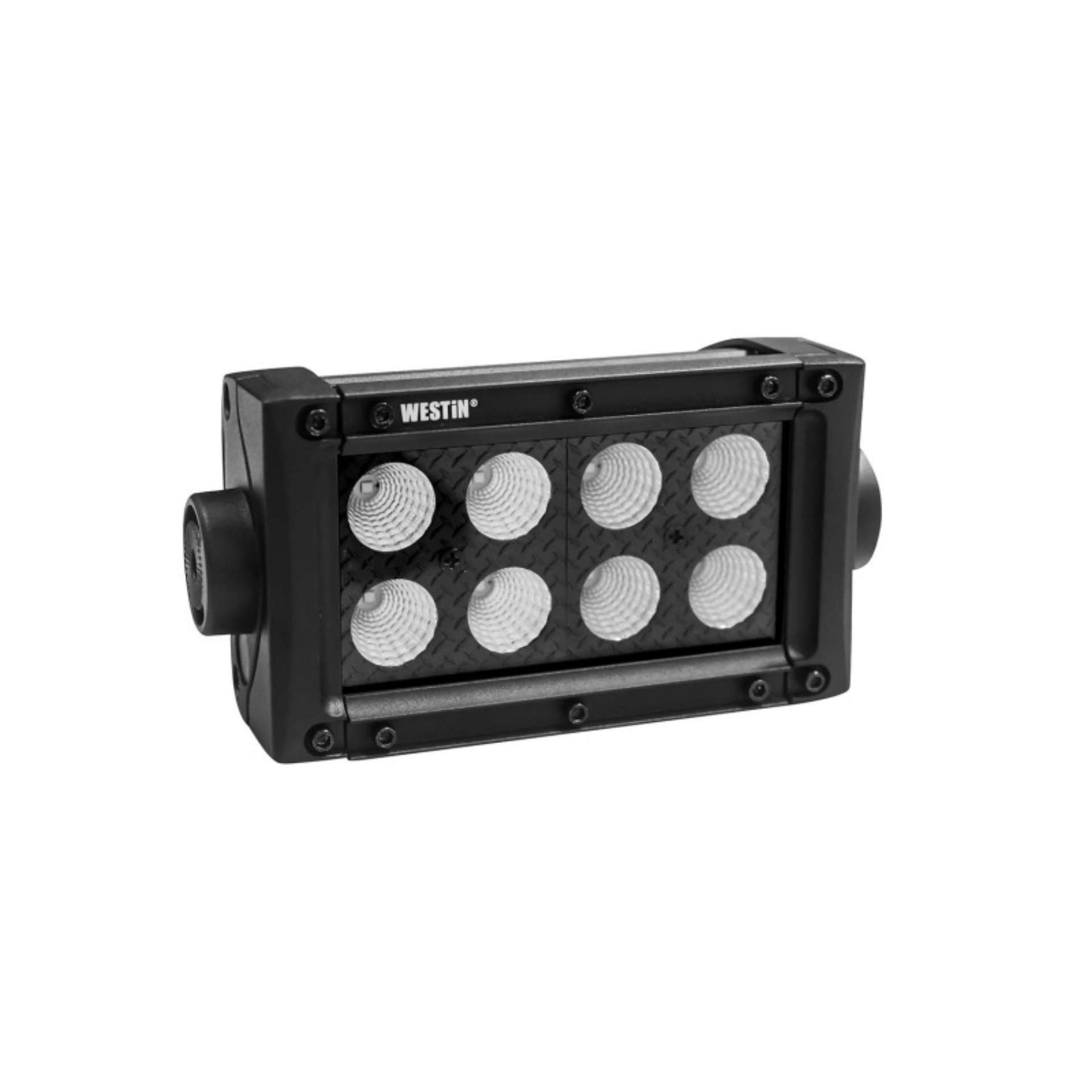 Picture of Westin B-FORCE LED Light Bar Double Row 4 inch Flood w-3W Cree - Black