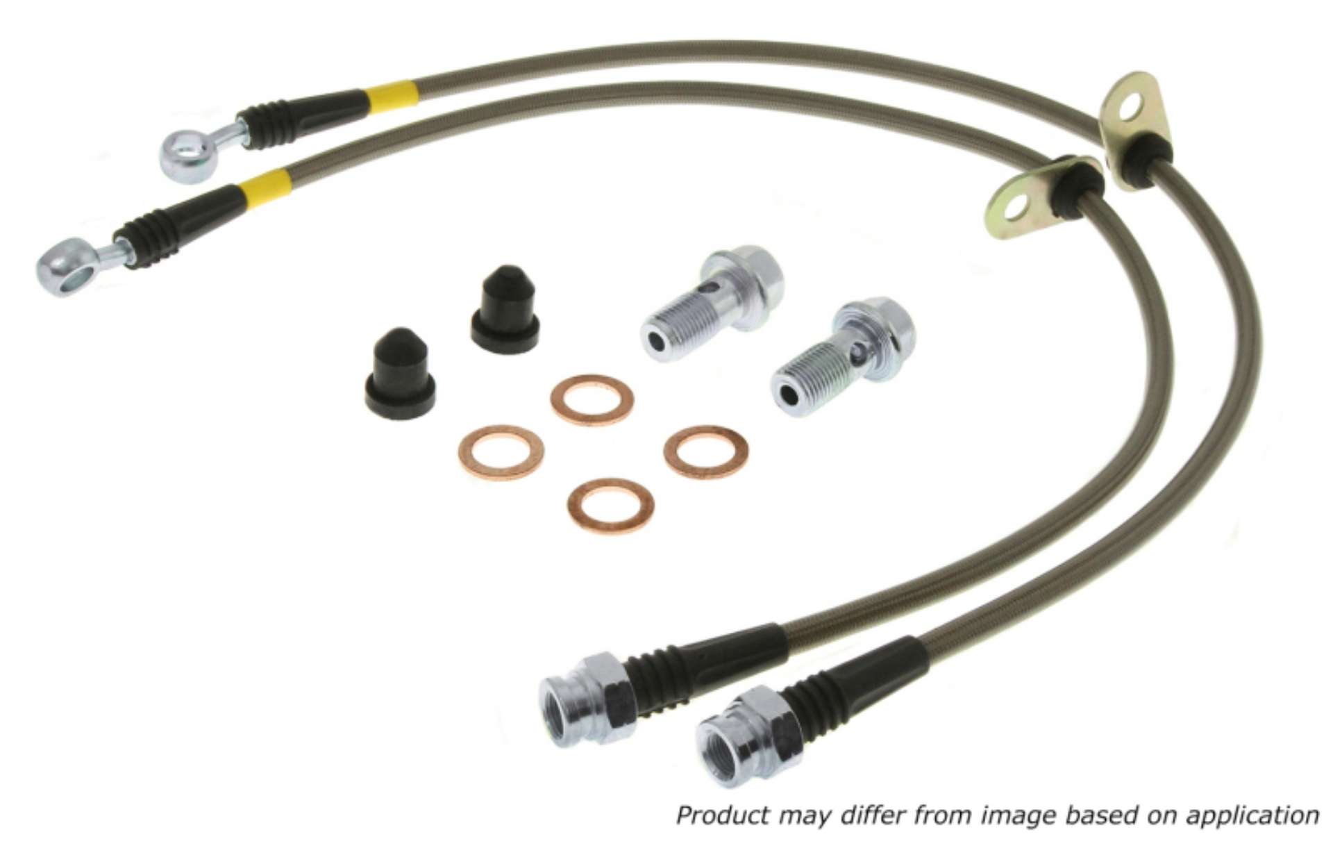 Picture of StopTech 02-06 Acura RSX - 04-09 TSX - 03-07 Accord - 09 Accord Coupe & Sedan Rear SS Brake Lines