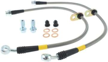 Picture of StopTech 02-06 Acura RSX - 04-09 TSX - 03-07 Accord - 09 Accord Coupe & Sedan Rear SS Brake Lines