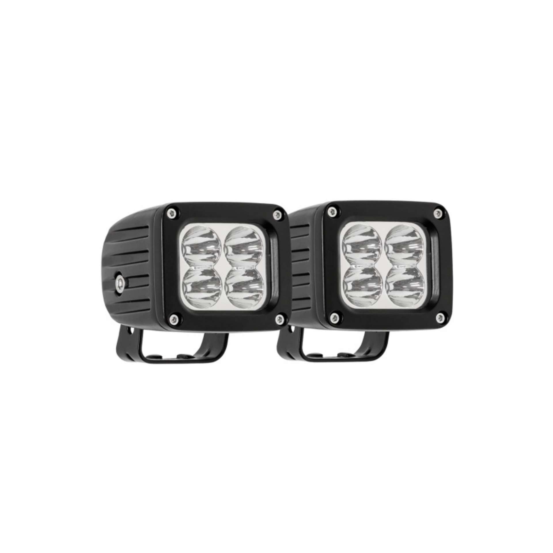 Picture of Westin Quadrant LED Auxiliary Light 3 inch x 2-5 inch Spot w-5W Cree Set of 2 - Black