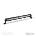 Picture of Westin Xtreme LED Light Bar Low Profile Single Row 30 inch Flood w-5W Cree - Black