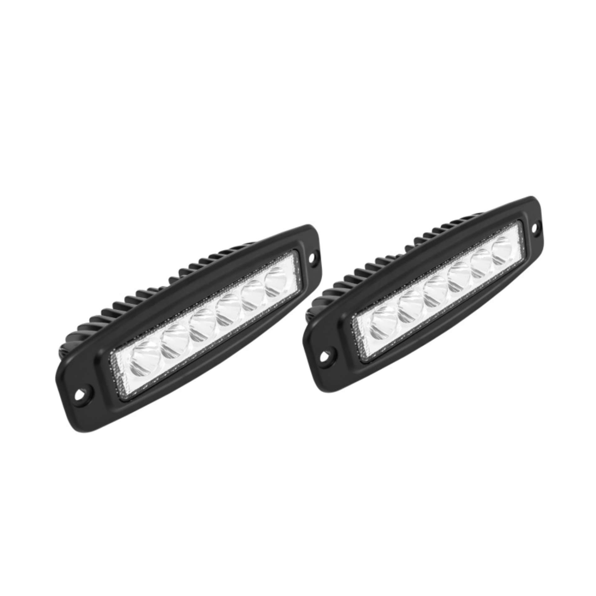 Picture of Westin Single Row 6 x 3W Bridgelux w-terminated wiring set of 2 - Black