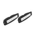 Picture of Westin Single Row 6 x 3W Bridgelux w-terminated wiring set of 2 - Black