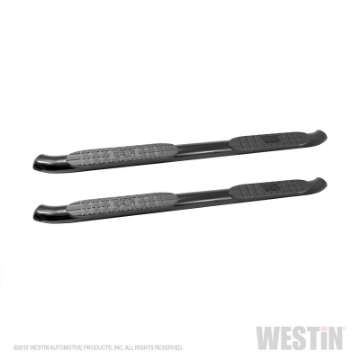 Picture of Westin 2015-2018 Ford F-150 SuperCab PRO TRAXX 4 Oval Nerf Step Bars - Black