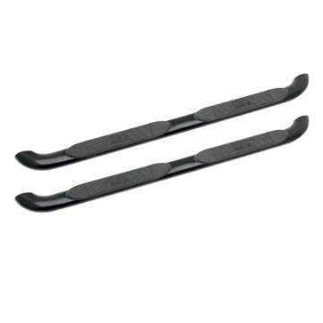 Picture of Westin 2007-2018 Toyota Tundra CrewMax Platinum 4 Oval Nerf Step Bars - Black