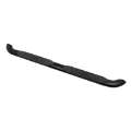 Picture of Westin 2007-2017 Jeep Wrangler Unlimited 4dr Platinum 4 Oval Nerf Step Bars - Black