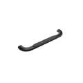 Picture of Westin 2015-2018 Chevy Silverado 25-3500 Reg Cab Body Mount Platinum 4 Oval Nerf Step Bars - Black