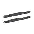 Picture of Westin 2014-2018 Chevy Silverado 1500 Reg Cab PRO TRAXX 5 Oval Nerf Step Bars - Black