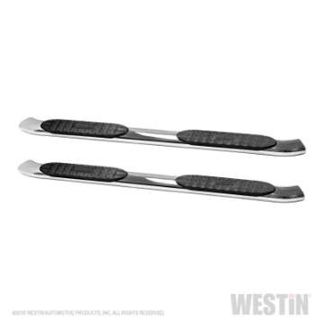 Picture of Westin 2015-2018 Ford F-150 SuperCab PRO TRAXX 5 Oval Nerf Step Bars - SS