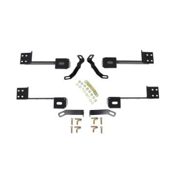 Picture of Westin 99-14 Chevy Silv 2500-3500 Reg-Ext Cab Premier Oval Nerf Step Bar Mount Kit - Blk