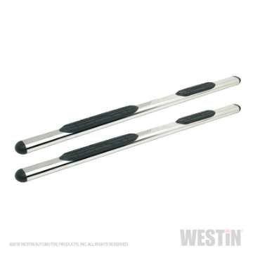 Picture of Westin Premier 4 Oval Nerf Step Bars 91 in - Stainless Steel