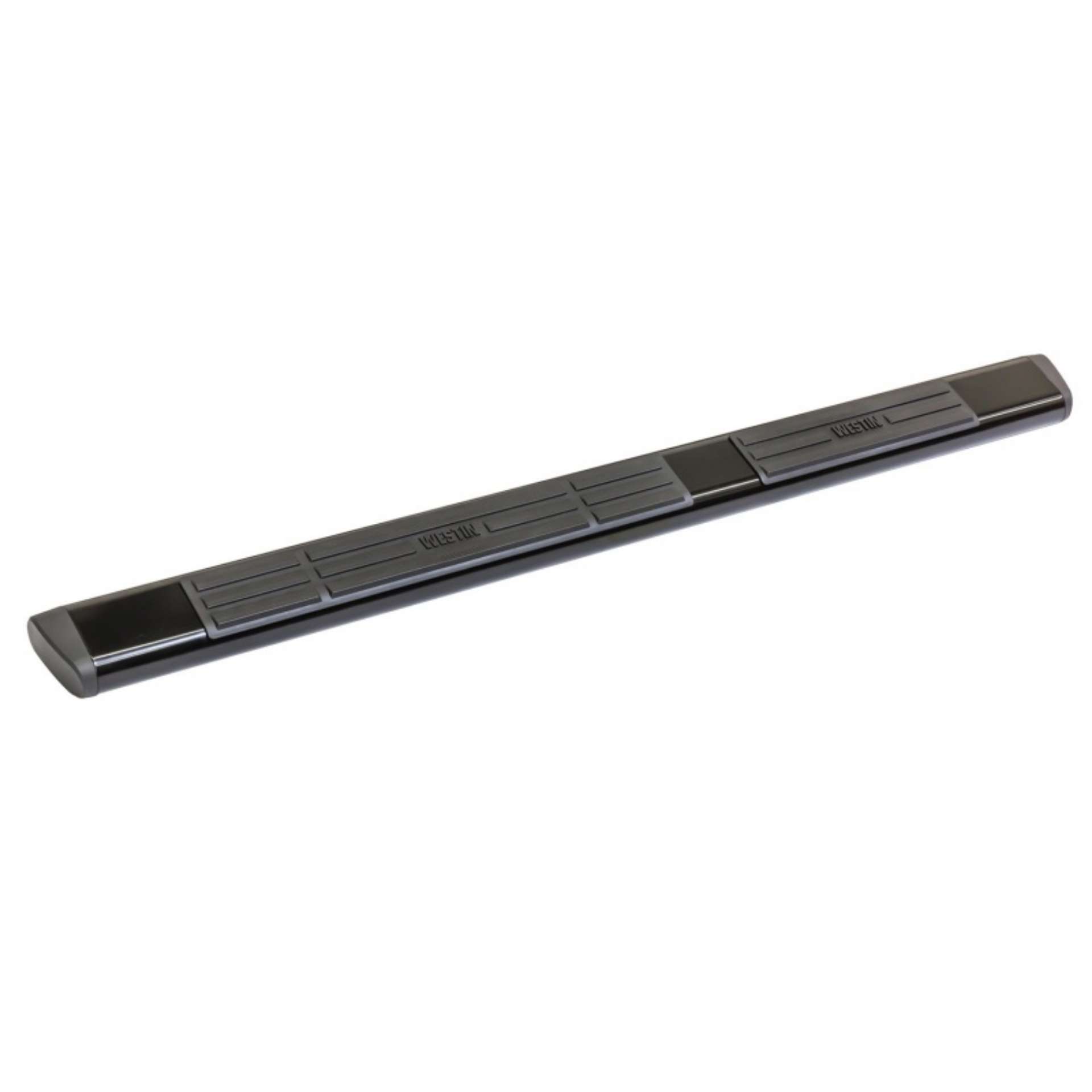 Picture of Westin Premier 6 in Oval Side Bar - Mild Steel 85 in - Black