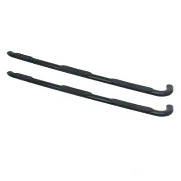 Picture of Westin 15-18 Chevy Silv 25-3500 Dbl Cab6-5ft-Dually 8ft Platinum 4 Oval WTW Nerf Step Bars - Blk