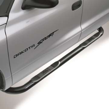 Picture of Westin 1997-2004 Dodge Dakota Club Cab Signature 3 Nerf Step Bars - Black