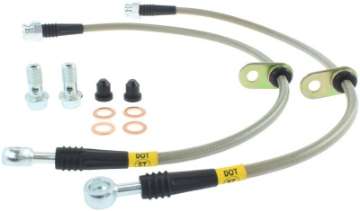 Picture of StopTech 09 Acura TSX - 08 Honda EX-EX-L - 09 Accord Coupe & Sedan Stainless Steel Front Brake Lines