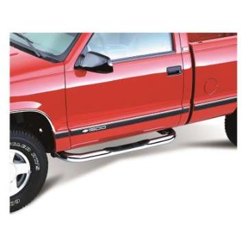 Picture of Westin 1999-2013 Chevy Silverado 1500 Reg Cab Signature 3 Nerf Step Bars - Chrome