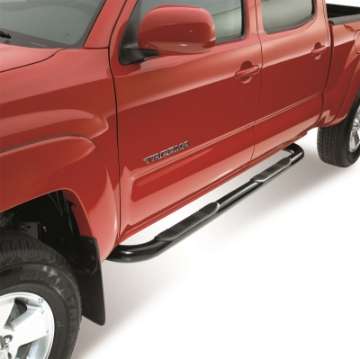 Picture of Westin 2005-2015 Toyota Tacoma Ext Cab Signature 3 Nerf Step Bars - Black