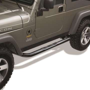 Picture of Westin 2004-2006 Jeep Wrangler Unlimited 2 Door Signature 3 Nerf Step Bars - Black