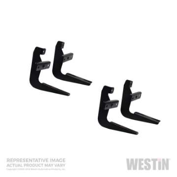 Picture of Westin 1995-1999 Chevrolet-GMC Tahoe 2dr Running Board Mount Kit - Black