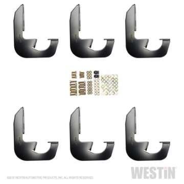 Picture of Westin 2005-2015 Nissan Frontier Crew-King-Ext Cab Running Board Mount Kit - Black