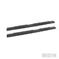 Picture of Westin 2007-2018 Chevy Silverado 1500-2500-3500 Ext-Dbl Cab R5 Nerf Step Bars - Black