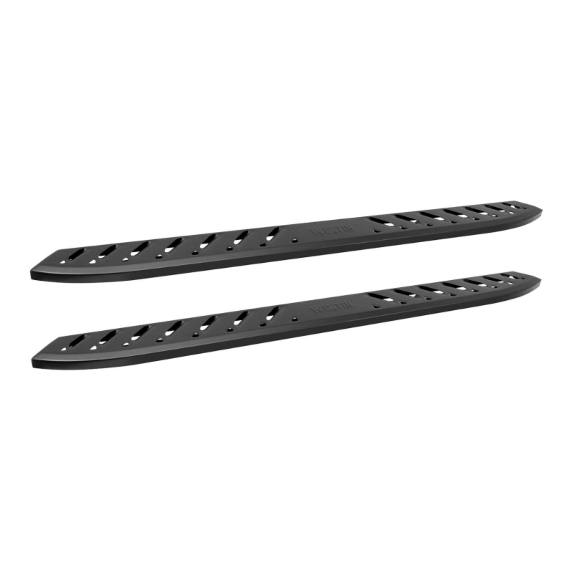 Picture of Westin 2015-2018 Chevrolet-GMC Colorado-Canyon Ext Cab Thrasher Running Boards - Textured Black