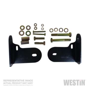 Picture of Westin 1997-2001 Honda CRV Safari Light Bar Mount Kit - Black