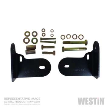 Picture of Westin 1999-2004 Jeep Grand Cherokee-Laredo Safari Light Bar Mount Kit - Black