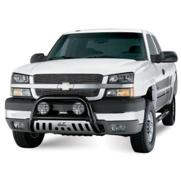 Picture of Westin 2001-2007 Chevy Silverado Classic 1500HD-2500HD-3500 Ultimate Bull Bar - Black