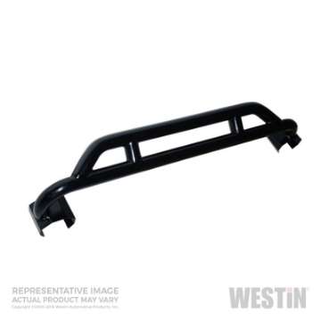 Picture of Westin 1987-2006 Jeep Wrangler Trailblazer Rocker Guard - Black