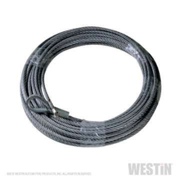 Picture of Westin Steel Rope 21-64in x 94 ft - Silver