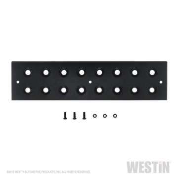 Picture of Westin Replacement service kit includes 15-5 inch die stamped step pad and fasteners - Black