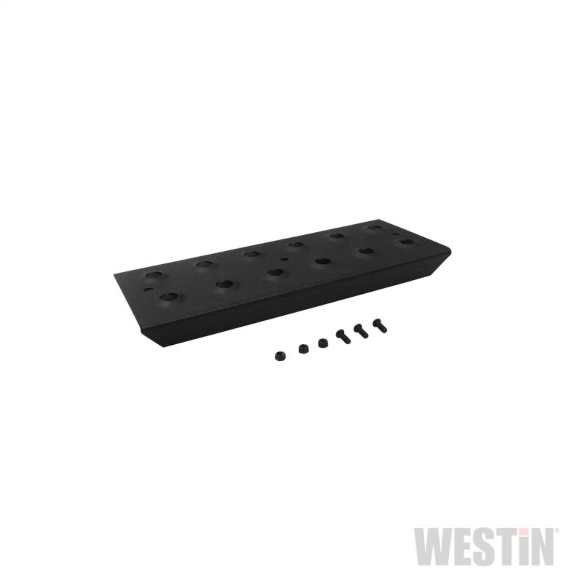 Picture of Westin Replacement service kit includes 11 inch die stamped step pad and fasteners - Black