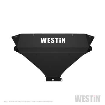 Picture of Westin 2014-2018 Chevy Silverado 1500 Outlaw Bumper Skid Plate - Textured Black