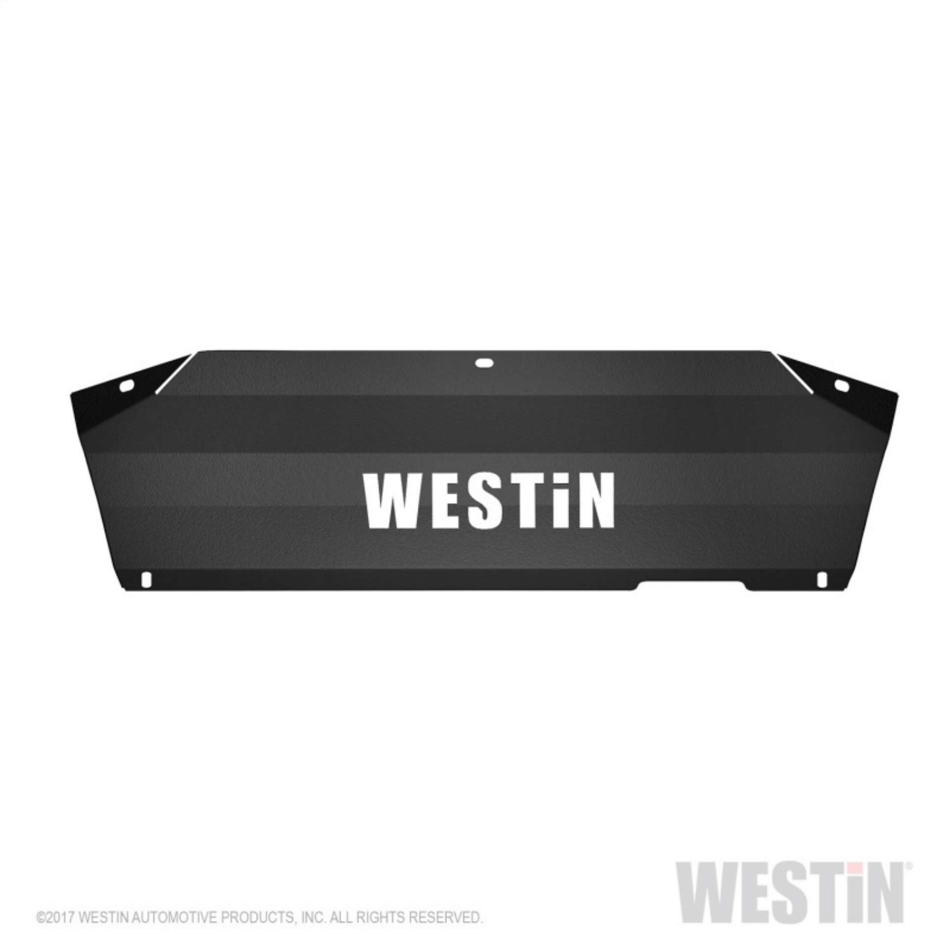 Picture of Westin 2016-2018 Toyota Tacoma Outlaw Bumper Skid Plate - Textured Black