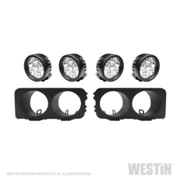 Picture of Westin Universal Light Kit for Outlaw Front Bumper - Textured Black