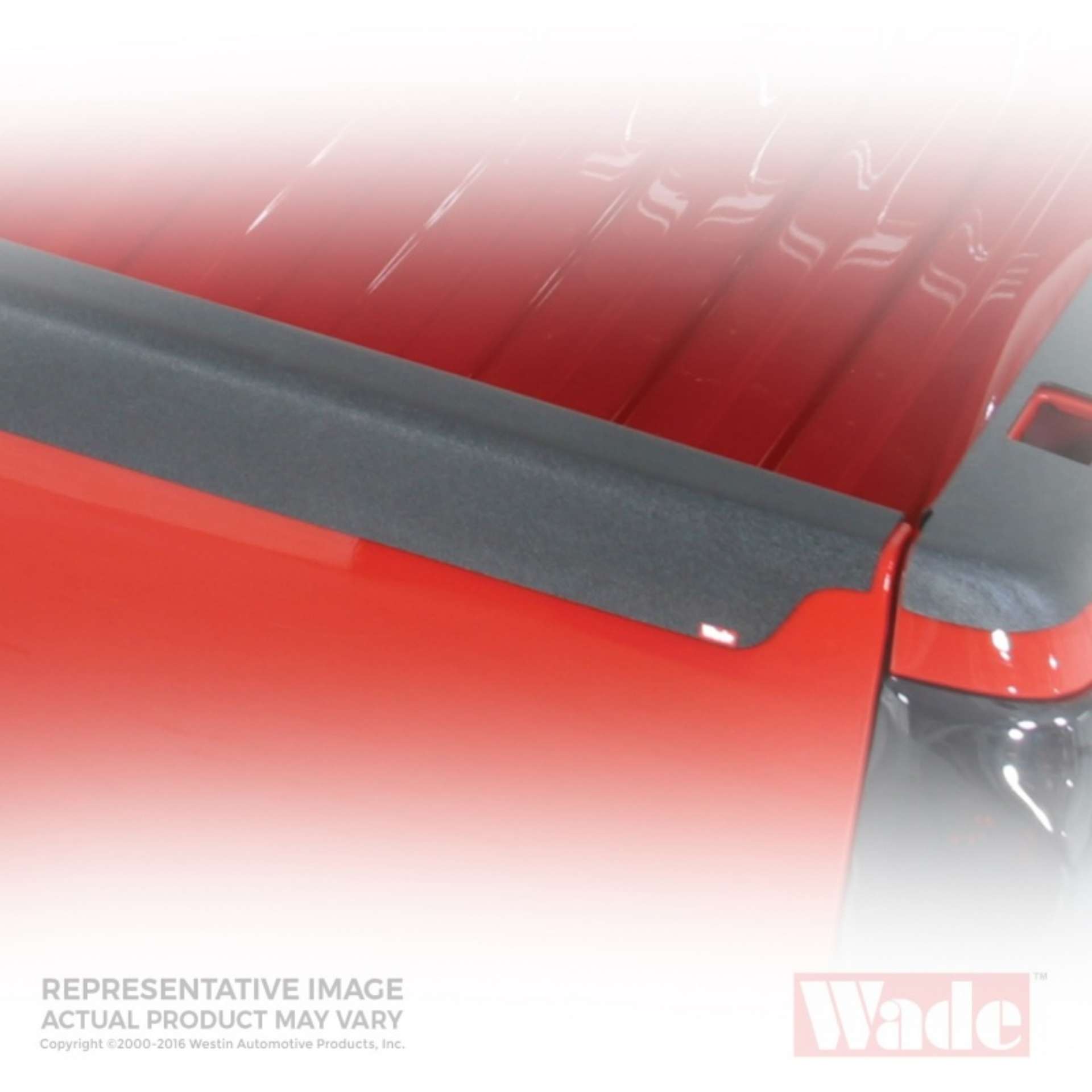 Picture of Westin 2004-2012 Chevrolet-GMC Colorado-Canyon Wade Tailgate Cap - Black