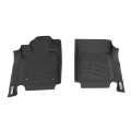 Picture of Westin 2008-2010 Ford Super Duty Reg-Super Cab-Crew Cab Wade Sure-Fit Floor Liners Front - Black